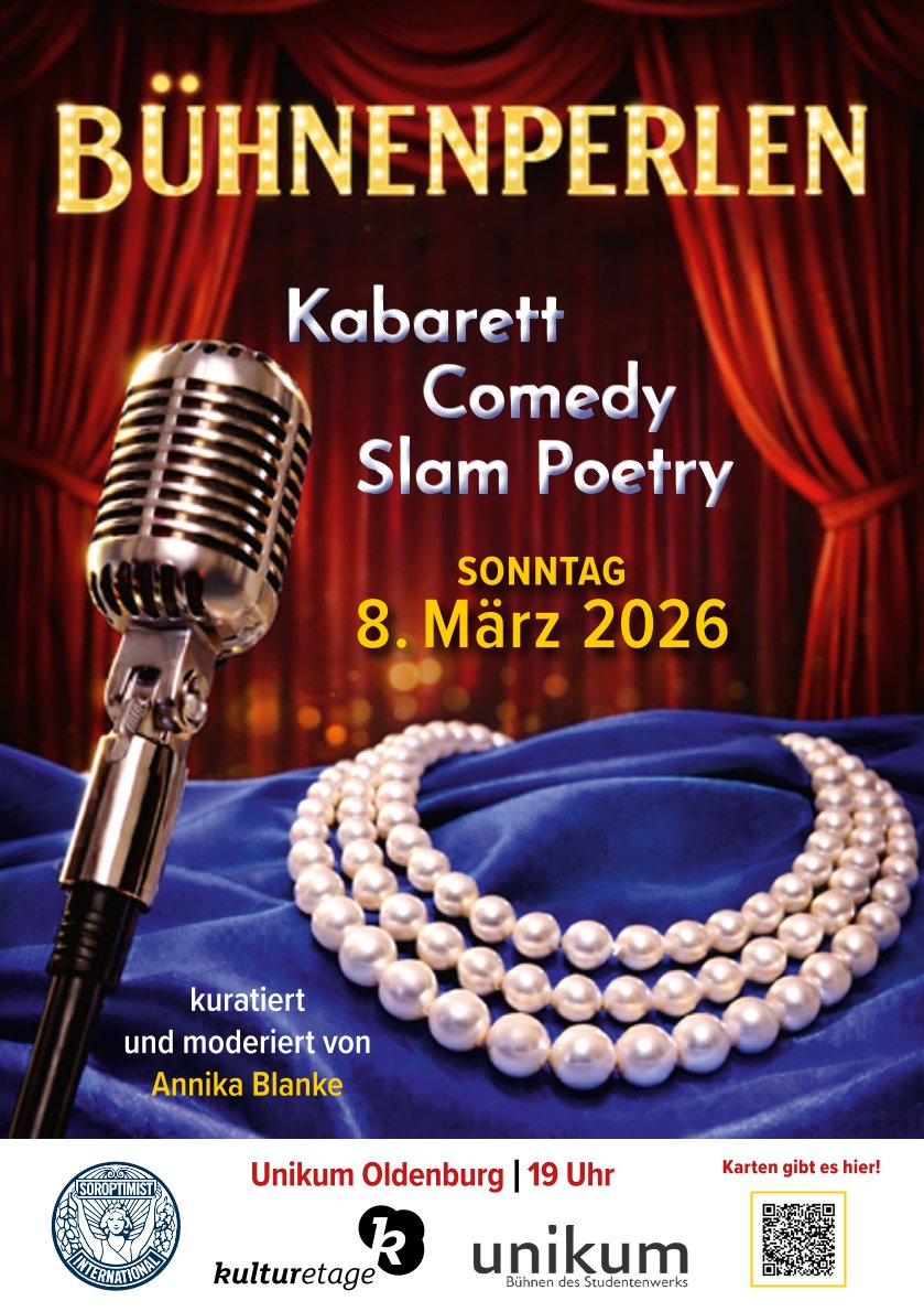 Bühnenperlen - Echt. Pointiert. Weiblich.